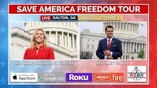 🔴 LIVE: America First Rally with Rep. Gaetz and Rep. Greene in Dalton, GA 5/27/21