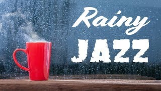 Relaxing Rainy Jazz - Lounge Jazz Radio - Music For Work & Study - Live Stream 24/7