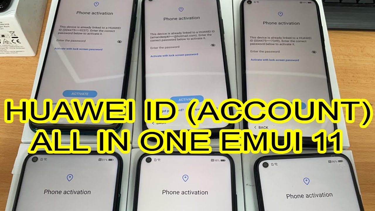 HOW TO REMOVE ID ACCOUNT HUAWEI MOBILE EMUI 11 2021 HOW TO REMOVE ID ACCOUNT HUAWEI MOBILE EMUI 11 2021