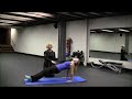 Reverse plank for low back extension, glutes, hips, core