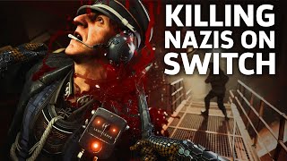 Wolfenstein 2 Nintendo Switch Gameplay Killing Nazis On The Go