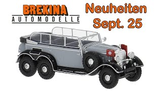 Brekina Modellauto Neuheiten September 2025