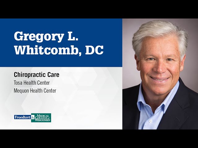 Watch Gregory L. Whitcomb, chiropractor on YouTube.