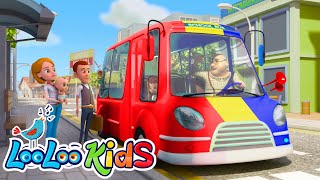 Las Ruedas Del Autobús Bebé Tiburón Huevos Sorpresa Canciones Infantiles Looloo Kids
