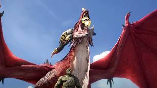 Beanie Gets Eaten By A Dragon Brb