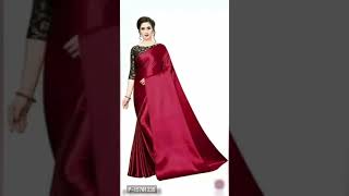 Satin Saree