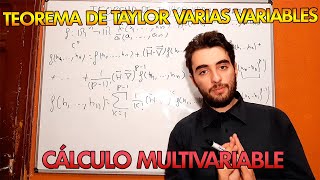 Teorema De Taylor (Polinomio) Para Varias Variables | Cálculo Multivariable | Mr Planck