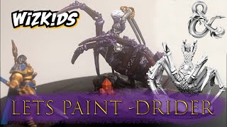 Quick And Simple How To Paint - Wizkids Drider