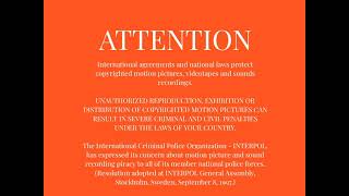 Fbi Warning Screen Attention Screen The Views Expressed Screen Entertainment One Logo
