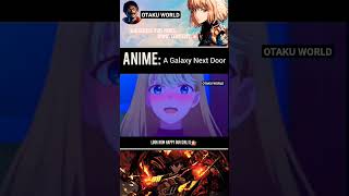 Galaxy Next Door Anime. Anime Love Confession.