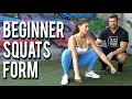 SQUATS FOR BEGINNERS | 3 Easy Tips for Better Squats Form!