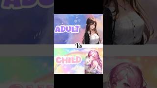 Adult Vs Child Shorts You Adult Or Child Sisters