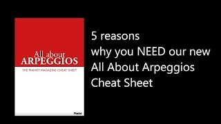 5 reasons why you NEED our new All About Arpeggios Cheat Sheet