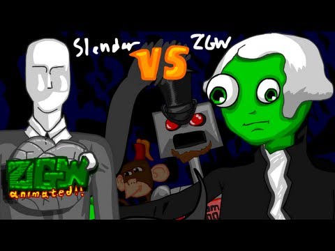 ZGW vs. SLENDER - ANIMATED