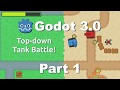 Godot 3.0: Top-down Tank Battle - Part 1