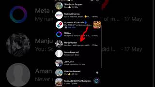 When You See .Warrier Manju Warriers Message On Your Facebook Messenger