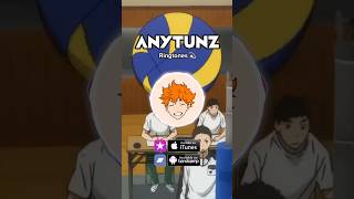 Haikyu!! ハイキュー Ringtone By Anytunz 🏐🔥 Hd Download Link In My Profile 📲 #Haikyuu #Ringtone