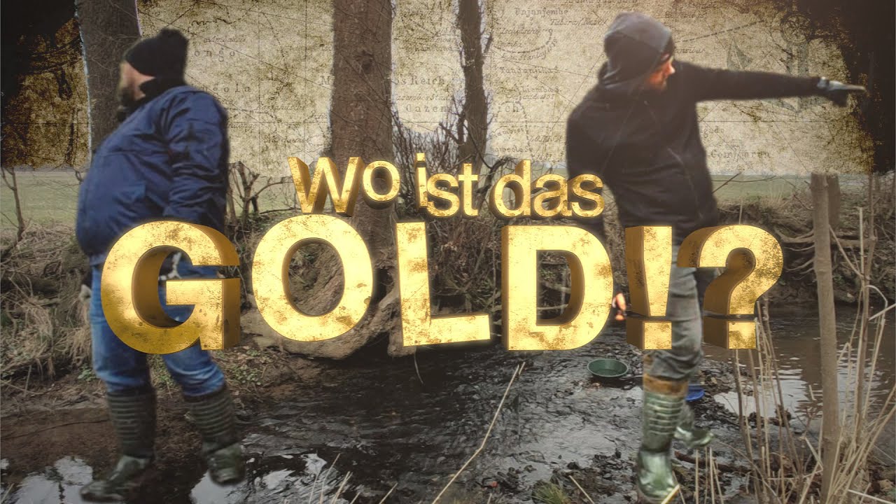 Gold OHNE Ahnung im Erzgebirge - Goldwaschen in Deutschland