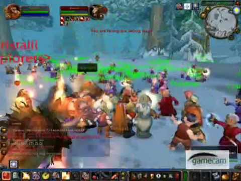 WoW- Hundereds of lvl 1 gnomes swarming Tauren druid!
