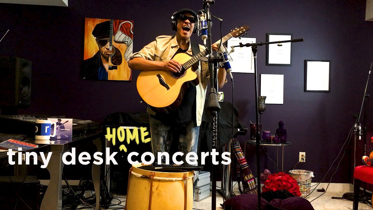 Raul Midon - NPR Music「Tiny Desk (Home) Concert」にて"I Love The Afternoon"など5曲を披露 ギター弾き語り映像を公開 thm Music info Clip