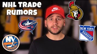 NHL TRADE RUMORS! - Senators, Blue Jackets, Islanders, Rangers, Blues! Panarin + Duschene!