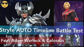 Stryfe AUTO Timeline Battle Initial Test (Underrated Timeline Team?) - Marvel Future Fight