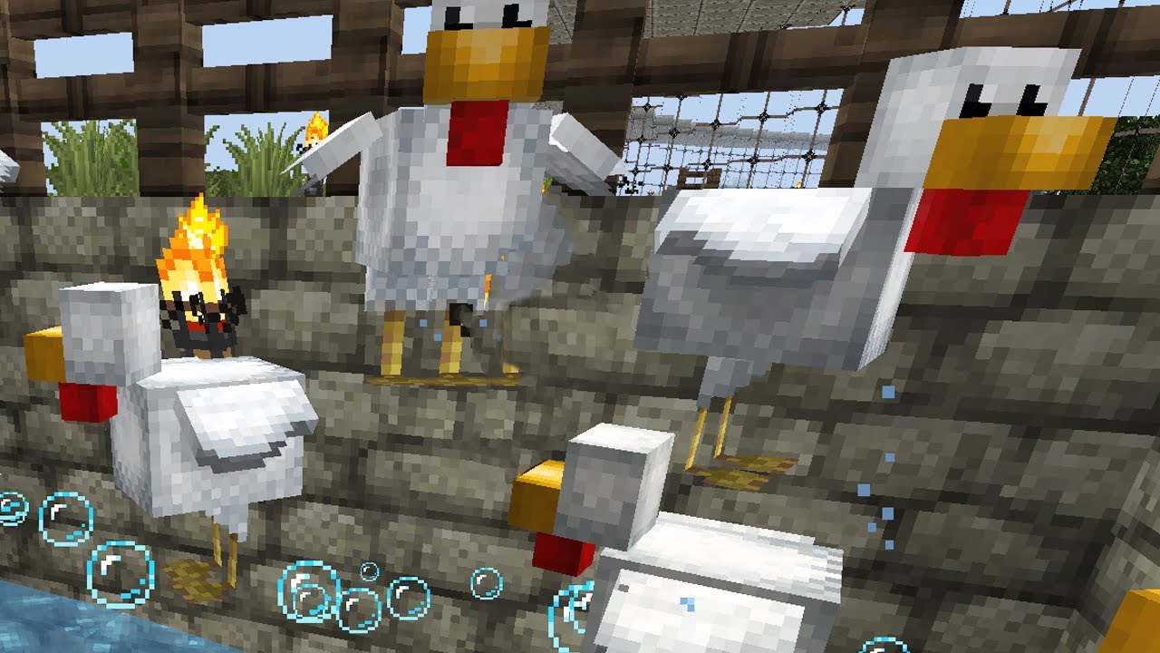 Minecraft Chicken Egg Chicken Amp Egg Farm Tutorial