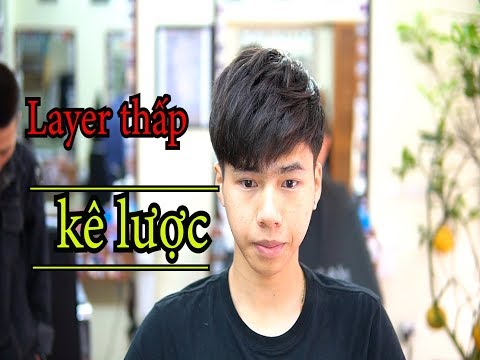 Chia sẻ cùng anh em cắt kê lược kiểu tóc Layer thấp /cut long hair in a layer/ TƯỜNG BARBER