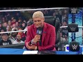 AJ Styles and Cody Rhodes Sign Contract - WWE SmackDown 4/36/2024