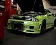my R33 skyline GHOSTT on the dyno still tuning!!! without NOS