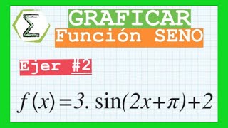 COMO GRAFICAR una función SENO | CURSO de TRIGONOMETRIA Clase #17