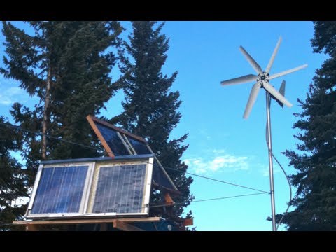 Homemade Solar Power System