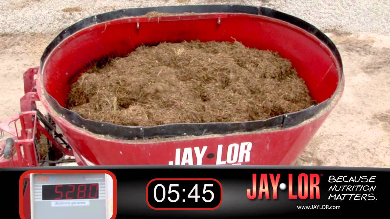 Jaylor 4575 Beef Grower Ration Demo YouTube