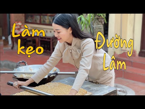 Thử thách làm kẹo lạc, kẹo dồi, bỏng mật ở Đường Lâm - Must-try local candies in Duong Lam