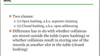 Hashing Lecture