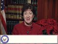 Senator Collins: Special message on health care reform bill