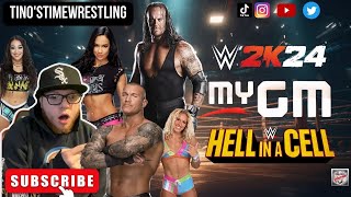#WWE2K24 MY GM Ep:2 HELL IN THE CELL PLE