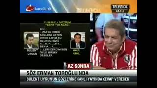 Bülent Uygun'dan Ahmet Çakar ve Erman Toroğlu'na küfür resitali - Verdim küsküyü