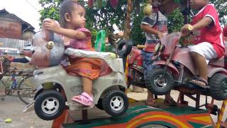 Adel Adel naik odong odong