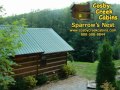 Smoky Mountain Cabins, Gatlinburg Creekside Cabins, Cosby, TN - Sparrows Nest