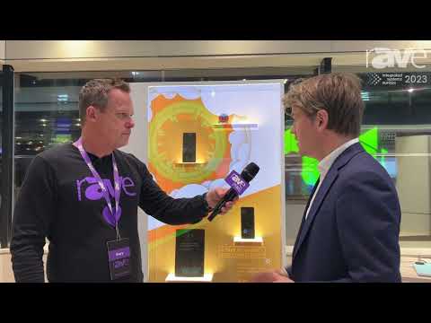 ISE 2023: Bram Haans of LG Europe Shows Gary Kayye About TLED, Transparent OLED Technology