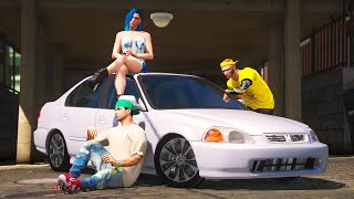 Gta 5 Vida Real - Comprei O Civic Igual O Meu Da Vida Real -