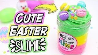 Diy Lucu Easter Slime! Cara Membuat Lendir Untuk Paskah!