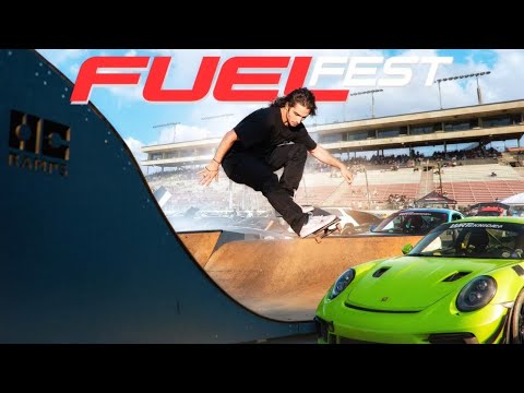 Skating Next to a Hellcat Fuel Fest 2024