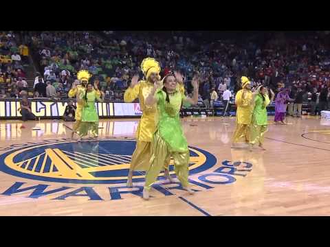 Bhangra Empire NBA Halftime Show (Warriors vs. Knicks) 2013