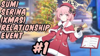 Blue Archive Sumi Serina Christmas Relationship Event 1 Eng Sub