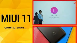 MIUI 11 Features & Release date in Hindi | miui 11 on Redmi note 5 pro & all other Redmi devices.