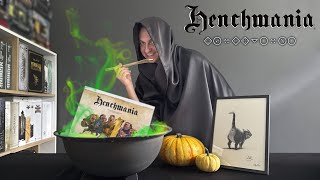 Henchmania Board Game Unboxing Archivist Pledge Распаковка Настольной Игры Henchmania