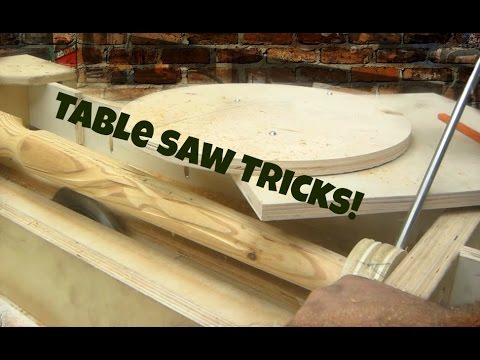 Table Saw - Tapered Spiral Legs