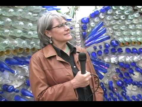 Sculpture Garden and Bottle Chapel at Airlie Gardens dedicated in 2004